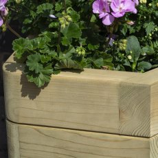Rowlinson Garden Products 1'5 x 1'5 Rowlinson Marberry Corner Planter (0.5m x 0.5m)