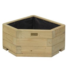 Rowlinson Garden Products 1'5 x 1'5 Rowlinson Marberry Corner Planter (0.5m x 0.5m)