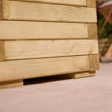 Rowlinson Garden Products 1'4 x 1'4 Rowlinson Premier Patio Square Planter (0.4m x 0.4m)