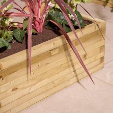 Rowlinson Garden Products 3 x 1'4 Rowlinson Premier Patio Rectangular Planter (0.95m x 0.4m)