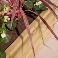 Rowlinson Garden Products 3 x 1'4 Rowlinson Premier Patio Rectangular Planter (0.95m x 0.4m)