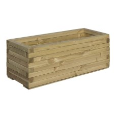 Rowlinson Garden Products 3 x 1'4 Rowlinson Premier Patio Rectangular Planter (0.95m x 0.4m)