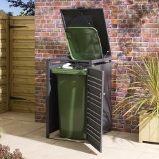 Rowlinson Garden Products Rowlinson Chelsea Single Bin Store - Anthracite