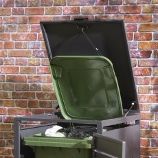 Rowlinson Garden Products Rowlinson Chelsea Single Bin Store - Anthracite