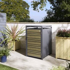 Rowlinson Garden Products Rowlinson Chelsea Single Bin Store - Oak