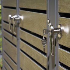 Rowlinson Garden Products Rowlinson Chelsea Triple Bin Store - Oak