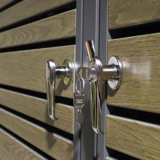 Rowlinson Garden Products Rowlinson Chelsea Quadruple Bin Store - Oak