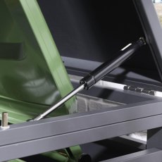 Rowlinson Garden Products Rowlinson Chelsea Quadruple Bin Store - Oak