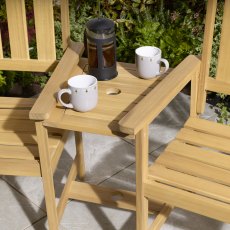 Rowlinson Garden Products Rowlinson Brighton Companion Seat Set