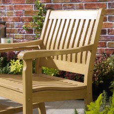 Rowlinson Garden Products Rowlinson Farnham Companion Seat Set
