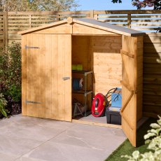 Rowlinson Garden Products 6 x 2'5 Rowlinson Shiplap Apex Wallstore - No Floor