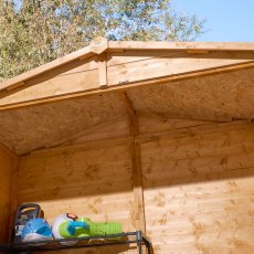 Rowlinson Garden Products 6 x 2'5 Rowlinson Shiplap Apex Wallstore - No Floor