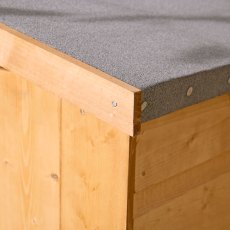 Rowlinson Garden Products 6 x 2'5 Rowlinson Shiplap Apex Wallstore - No Floor