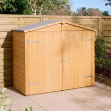 Rowlinson Garden Products 6 x 2'5 Rowlinson Shiplap Apex Wallstore - With Floor