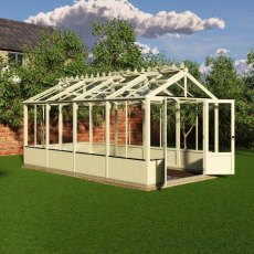 Shire 8 x 16 Shire Holkham Wooden Greenhouse