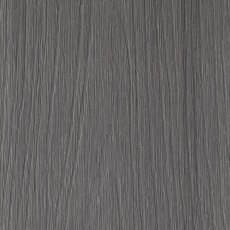 Close-up surface texture of Shire GigaShield composite decking in Grey wood grain.