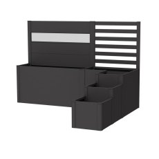 Biohort DaVinci Planter Box System 2 - metallic dark grey