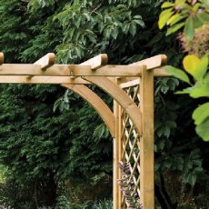 Forest Garden Forest Ultima Pergola Arch - Pressure Treated