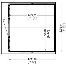 Casita 7 x 7