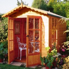 Shire 7 x 7 (1.98m x 2.05m) Shire Buckingham Summerhouse