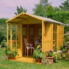 Shire 7 x 7 (1.98m x 2.05m) Shire Buckingham Summerhouse