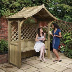 The Party Arbour as an attractive arbour seat