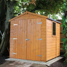 6 x 6 Shire Arran Shed - in situ