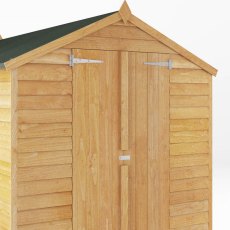 10x6 Mercia Overlap Shed - isolated door view