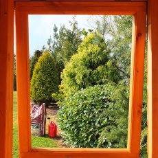 6x6 Shire shiplap shed - Opening window