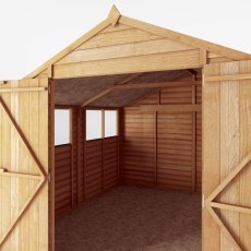 10x10  Mercia Overlap Shed - doors