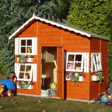 Shire Loft Two Storey Playhouse - Painted