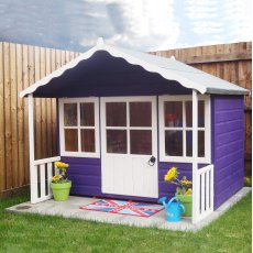 6x6 Shire Pixie Playhouse -  painted in two colours