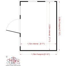 Shire Two Storey Cottage Playhouse - Base Plan