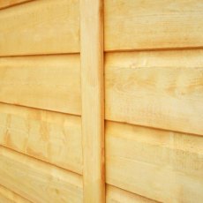 Shire Hide Playhouse - close up of cladding