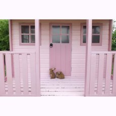 Shire Lodge Two Storey Playhouse - Detail of veranda