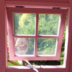 Shire Lodge Two Storey Playhouse - Proper joiner windows with top opening