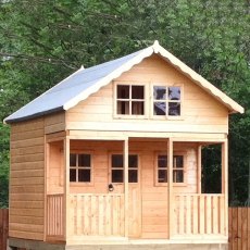 Shire Lodge Two Storey Playhouse - Unpainted