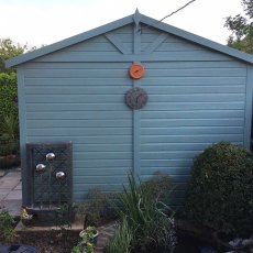 Shire Mammoth Professional Apex Shed - side view