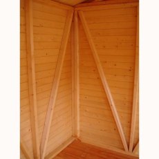 Shire Mammoth Professional Apex Shed - interior
