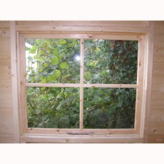 12 x 18 Shire Mammoth Professional Apex Shed - windows