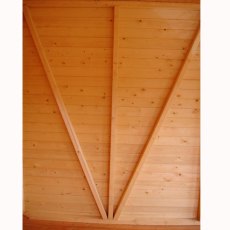 Shire Mammoth Professional Apex Shed - interior wall