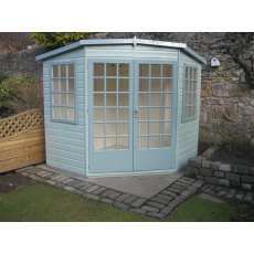 7 x 7 Shire Gold Windsor Corner Summerhouse