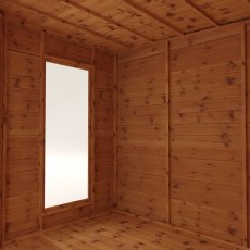 8x8 Mercia Premier Corner Summerhouse - internal view