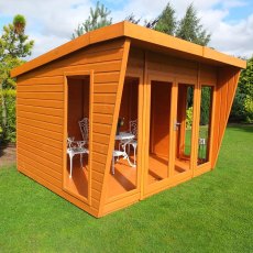 10x8 Shire Highclere Summerhouse - Side view