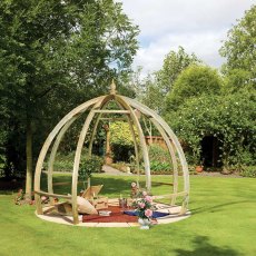 The Grange Apollo Garden Pergola - used as a picnic area