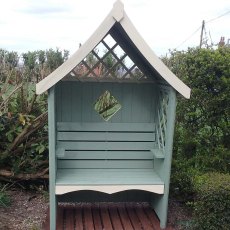 Shire Rose Arbour - Customer Painted - Mint Green