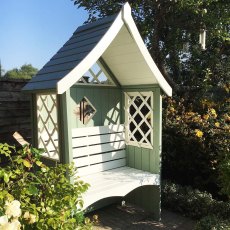 Shire Rose Arbour - Customer Painted - Mint Green