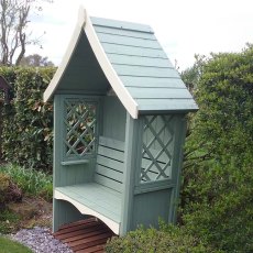 Shire Rose Arbour - Customer Painted - Mint Green