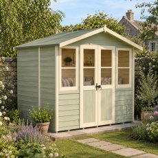 7 x 5 (2.05m x 1.55m) Shire Haddon Summerhouse