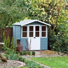 7 x 5 (2.05m x 1.55m) Shire Haddon Summerhouse